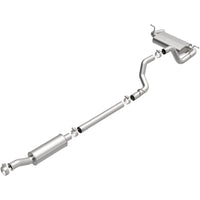 BRExhaust 18-24 Jeep Wrangler 3.6L Direct-Fit Replacement Exhaust System - Burkken Auto Parts