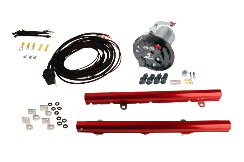 Aeromotive 10-11 Camaro Fuel System - A1000/LS3 Rails/Wire Kit/Fittings - Burkken Auto Parts