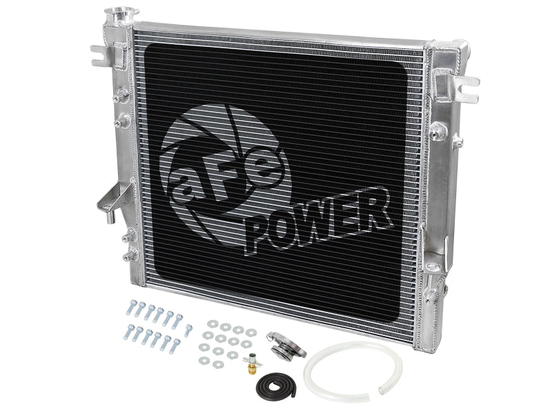 aFe BladeRunner Street Series Tube & Fin Aluminum Radiator 07-18 Jeep Wrangler (JK) V6-3.6L/3.8L - Burkken Auto Parts