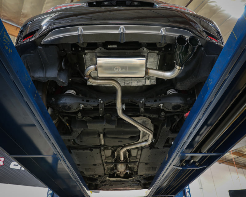 aFe POWER Takeda 2in to 2-1 304 SS Cat-Back Exhaust w/ Black Tips 11-17 Lexus CT200h 1.8L - Burkken Auto Parts