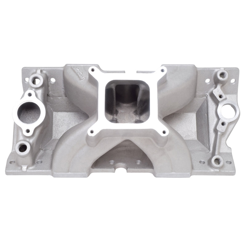 Edelbrock Super Victor SBC Manifold for GM Cast Iron Vortec Heads (Race Manifold) - Burkken Auto Parts