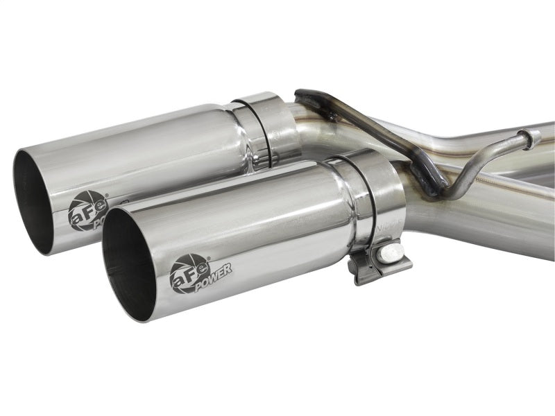 aFe Rebel Exhausts Cat-Back SS Ford F-150 04-08 V8 4.6/5.4L w/ Polished Tips - Burkken Auto Parts