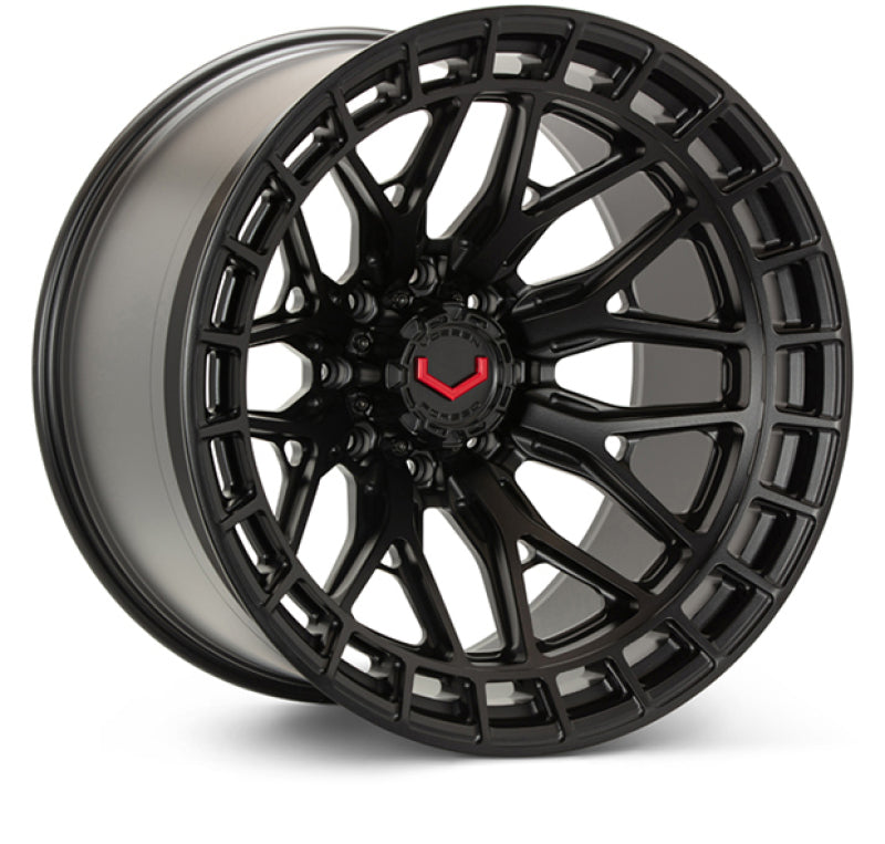 Vossen LCX-02 22x12 - 8x170 - ET44 - Ultra Deep - 125.1 - Satin Black Wheel