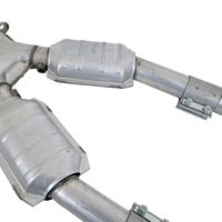 BBK 99-04 Mustang 4.6 GT / Cobra High Flow X Pipe With Catalytic Converters - 2-1/2 - Burkken Auto Parts