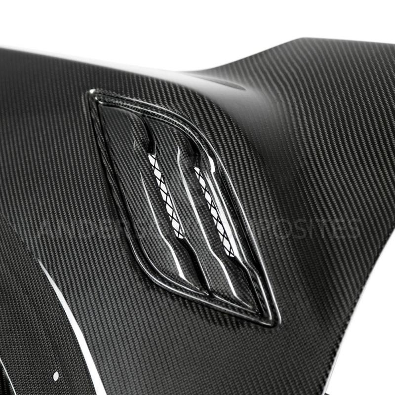 Anderson Composites 17-18 Ford Raptor Type-OE Carbon Fiber Fenders w/ Vents - Burkken Auto Parts