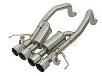 aFe MACHForce XP 3in-2 1/2in Axle Back 304SS Exhaust w/ Polished Tips 15-17 Chevy Corvette Z06 - Burkken Auto Parts