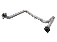 aFe Power Twisted Steel Y-Pipe Stainless Steel 2.5in 12-14 Jeep Wrangler V6 3.6L - Burkken Auto Parts