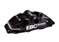 EBC Racing 05-11 Ford Focus ST (Mk2) Front Left Apollo-4 Black Caliper - Burkken Auto Parts