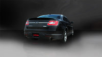 Corsa 2010-2019 Ford Taurus SHO 3.5L V6 Turbo Sport Cat-Back Exhaust w/ Dual 4in Black Tips - Burkken Auto Parts