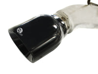 aFe MACHForce XP Exhaust 3in Stainless Stee CB/10-13 Chevy Camaro V8-6.2L (td) (gloss blk tip) - Burkken Auto Parts