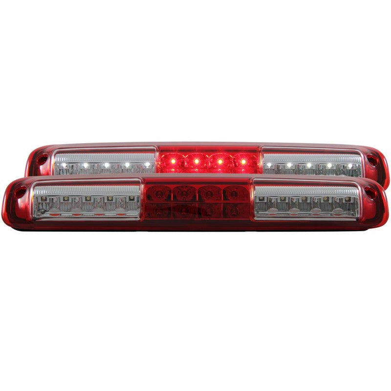 ANZO 1999-2006 Chevrolet Silverado LED 3rd Brake Light Red - Burkken Auto Parts