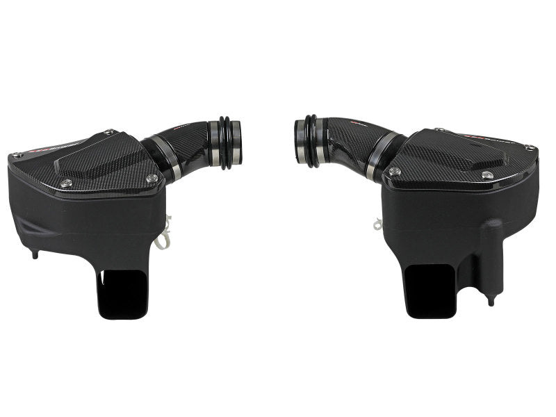 aFe Black Series Stage-2 Carbon Fiber Cold Air Intake System w/ Pro DRY S Media - 18-19 BMW M5 (F90) - Burkken Auto Parts