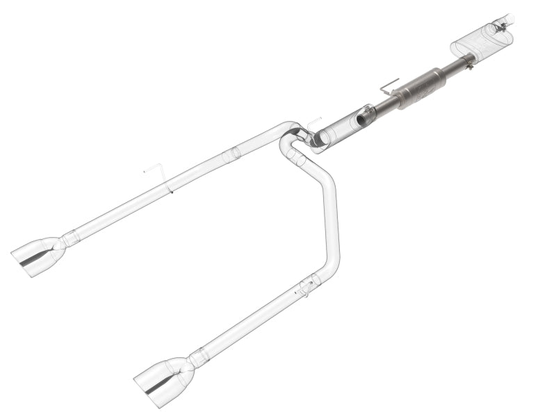 aFe Vulcan Series 3in T304 Stainless Steel Muffler Upgrade Pipe (Use w/ PN 49-48083-B/P) - Burkken Auto Parts