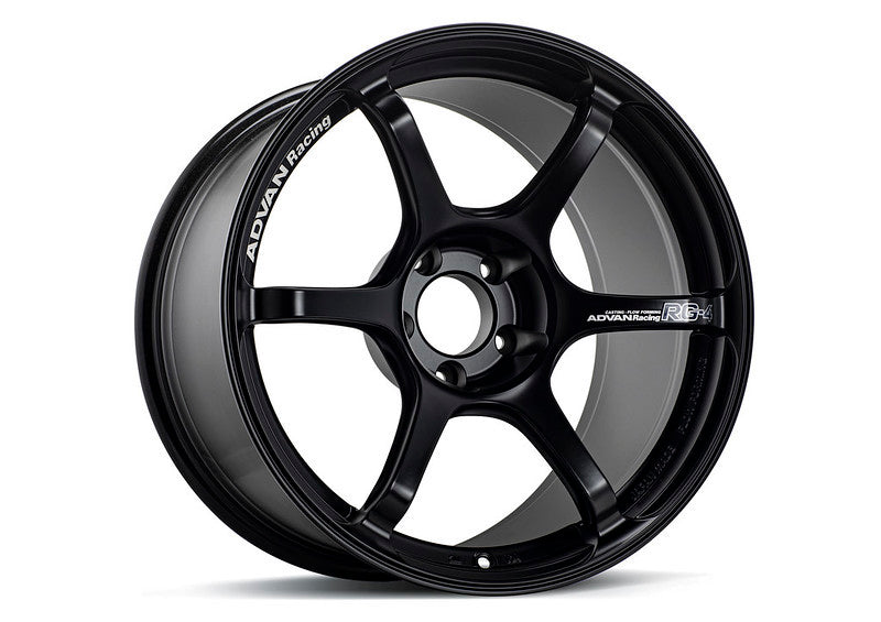 Advan RG-4 18x8 +42 5-112 Semi Gloss Black Wheel - Burkken Auto Parts