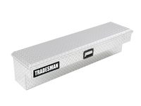 Tradesman Aluminum Side Bin Truck Tool Box (48in.) - Brite - Burkken Auto Parts