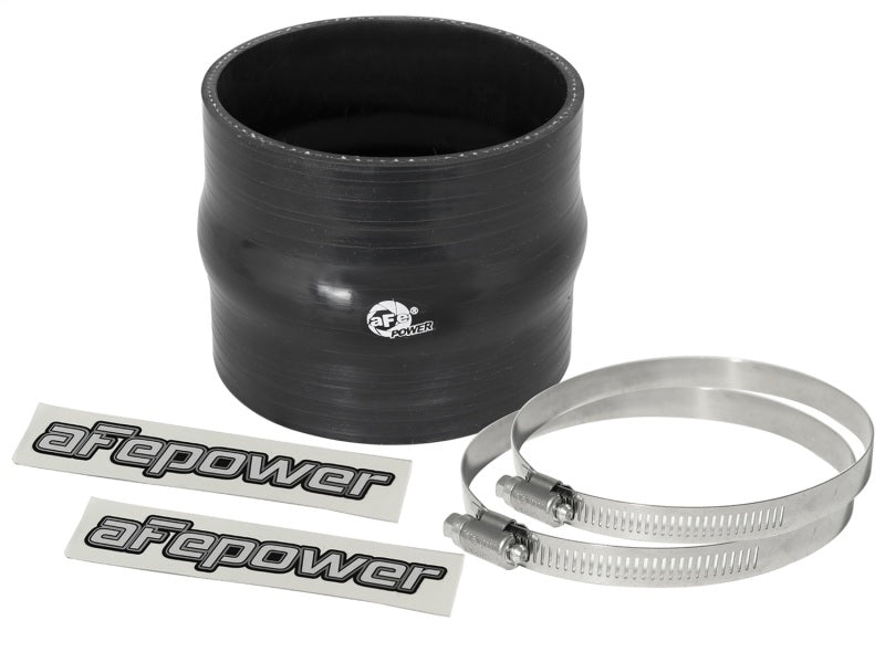 aFe Magnum FORCE Silicone Replacement Coupling Kit 3.5in ID x 3in Length Straight Coupler w/ Hump - Burkken Auto Parts