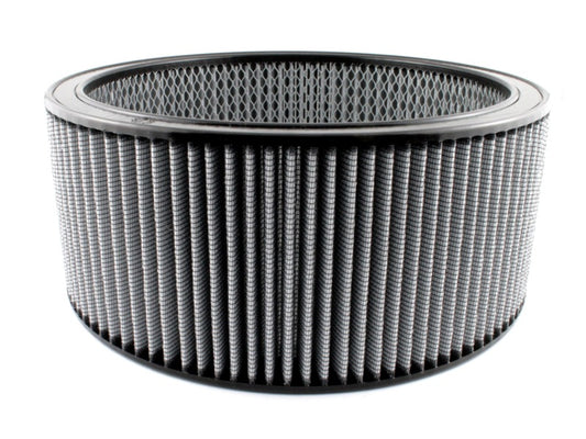 aFe MagnumFLOW Air Filters Round Racing PDS A/F RR PDS 14 OD x 12 ID x 6 H E/M - Burkken Auto Parts