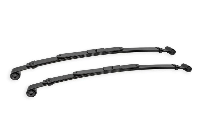 BMR 67-69 GM F-Body 1st Gen / 68-74 GM X-Body 3rd Gen 3in Drop Rear Lowering Leaf Springs - Black - Burkken Auto Parts