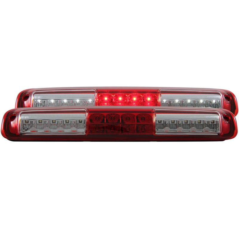 ANZO 1999-2006 Chevrolet Silverado LED 3rd Brake Light Red - Burkken Auto Parts