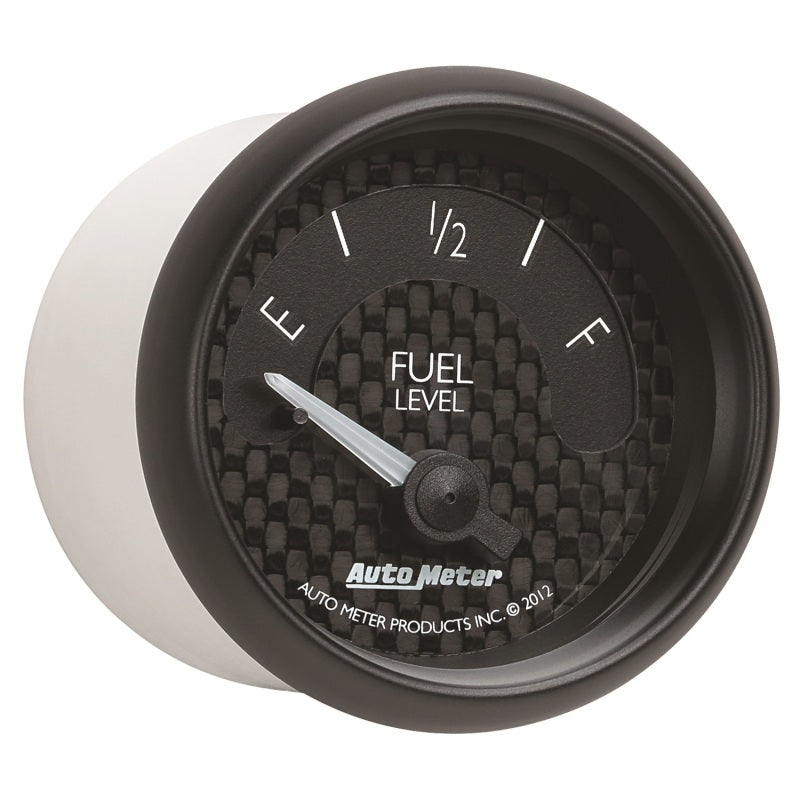 Autometer GT Series 52mm Short Sweep Electronic 0-90 ohms Fuel Level (For most 65-97 GM) - Burkken Auto Parts