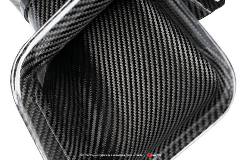AMS Performance 15-18 BMW M3 / 15-20 BMW M4 w/ S55 3.0L Turbo Engine Carbon Fiber Intake - Burkken Auto Parts