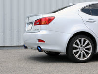 aFe POWER Takeda 06-13 Lexus IS250/IS350 SS Axle-Back Exhaust w/ Blue Flame Tips - Burkken Auto Parts