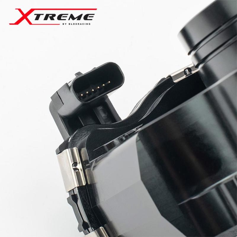 BLOX Racing 2015+ Dodge Hellcat / Jeep Trackhawk 6.2L 105mm Electronic Billet Throttle Body - Black - Burkken Auto Parts