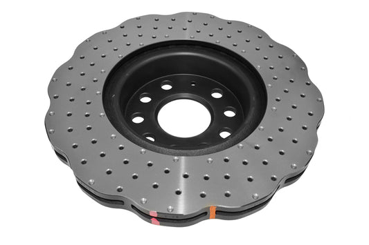 DBA 2006 Audi A3 Front 4000 Series Drilled Wavey Rotor