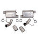 BBK 11-14 Mustang GT VariTune Axle Back Exhaust Kit (Stainless Steel) - Burkken Auto Parts