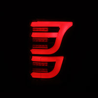 AlphaRex 15-20 Ford F-150 Luxx LED Tail Lights (Pair) Black/Red (Not For Blind Spot Sensor Models) - Burkken Auto Parts