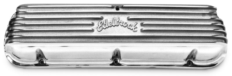 Edelbrock Valve Cover Classic Series Ford 1962-95 221 351W V8 Polshed - Burkken Auto Parts