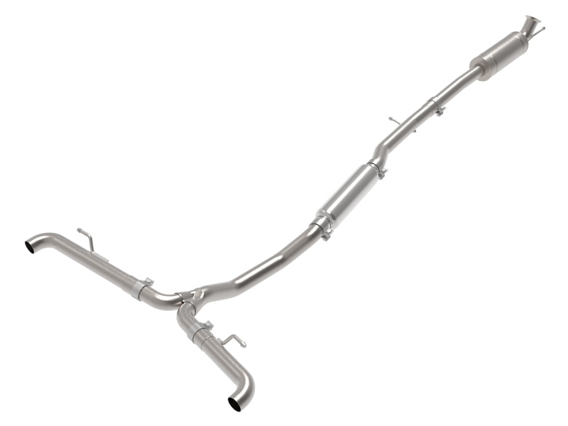 aFe Mercedes Benz GLA250 14-19 L4-2.0L (t) MACH Force-Xp 2-1/2in to 2-1/4in 304 SS Cat-Back Exhaust - Burkken Auto Parts