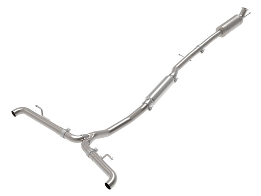 aFe Mercedes Benz GLA250 14-19 L4-2.0L (t) MACH Force-Xp 2-1/2in to 2-1/4in 304 SS Cat-Back Exhaust - Burkken Auto Parts
