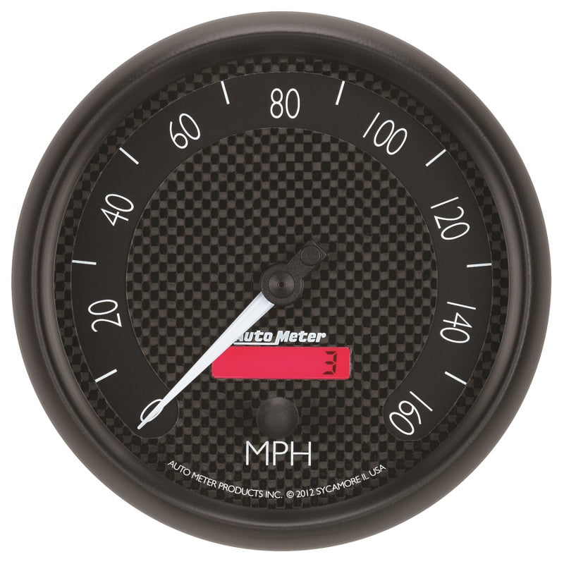 Autometer GT Series 5in In Dash 0-160 MPH Electronic Programmable Speedometer - Burkken Auto Parts