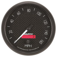 Autometer GT Series 5in In Dash 0-160 MPH Electronic Programmable Speedometer - Burkken Auto Parts