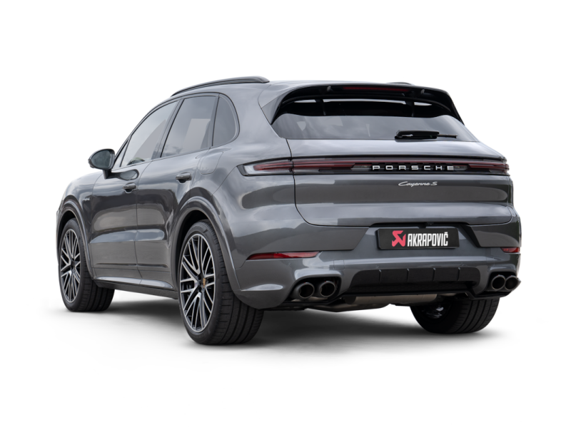 Akrapovic 2024+ Porsche Cayenne / E-Hybrid / S E-Hybrid / Coupe (536.2)  Evolution Line (Titanium) - Burkken Auto Parts