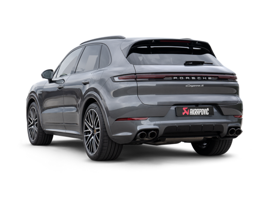 Akrapovic 2024+ Porsche Cayenne / E-Hybrid / S E-Hybrid / Coupe (536.2)  Evolution Line (Titanium) - Burkken Auto Parts