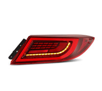AlphaRex 22-24 Toyota GR86 LUXX LED Taillights Vivid Red - Burkken Auto Parts