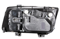 ANZO 1999-2005 Volkswagen Jetta Projector Headlights w/ Halo Black (CCFL) - Burkken Auto Parts