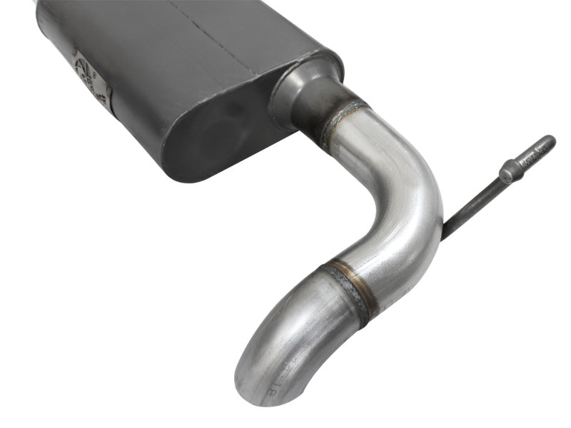 aFe Scorpion Exhaust System Cat Back 2.5in Aluminized Hi-Tuck 07-18 Jeep Wrangler JK V6 3.6/3.8L - Burkken Auto Parts