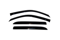 AVS 02-06 Chevy Trailblazer EXT Ventvisor Outside Mount Window Deflectors 4pc - Smoke - Burkken Auto Parts