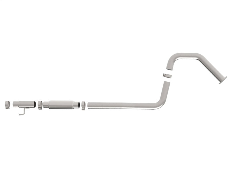 aFe Takeda 3in 304 Stainless Steel Mid-Pipe 17-18 Hyundai Elantra Sport I4 1.6L (t) - Burkken Auto Parts