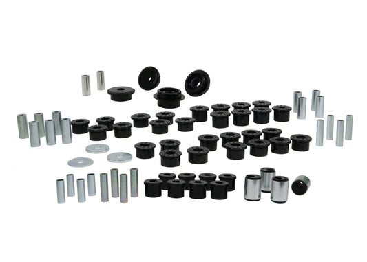 Whiteline 90-05 Mazda Miata (NA/NB Chassis) Front + Rear Vehicle Essentials Kit - Burkken Auto Parts