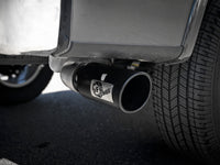 aFe Large Bore-HD 4in 409 SS DPF-Back Exh 18-19 Ford F-150 V6-3.0L (td) w/ Black Tip - Burkken Auto Parts