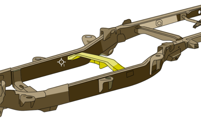 RustBuster 99-13 Chevy Silverado 1500 / GMC Sierra 1500 Rear Leaf Spring Shackle