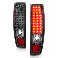 ANZO 04-10 Chevy Colorado LED Taillights G2 - Black - Burkken Auto Parts