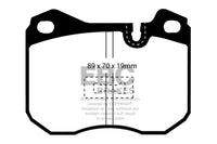 EBC 79-88 Porsche 924 2.0 Turbo Greenstuff Front Brake Pads - Burkken Auto Parts