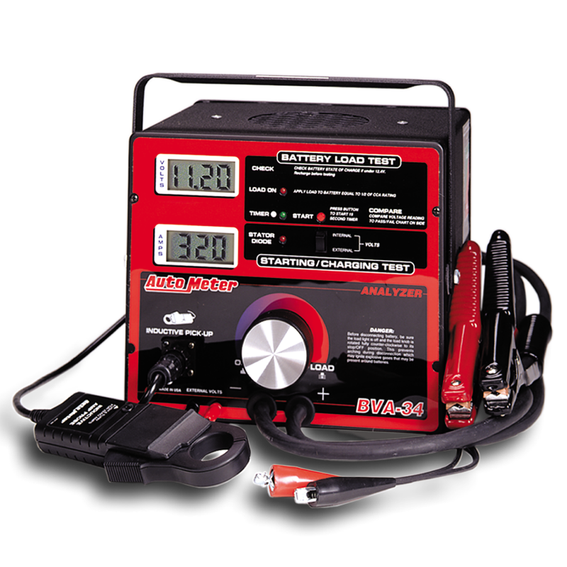 Autometer Charging System Analyzer / Battery Tester - Burkken Auto Parts