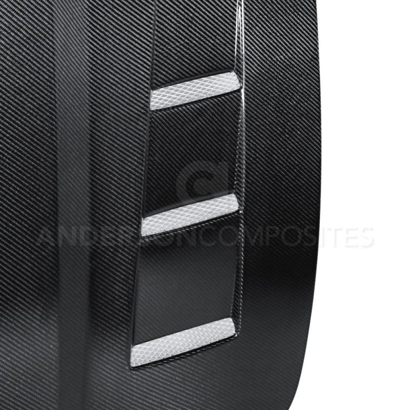Anderson Composites 10-11 Chevy Camaro TS-style Carbon Fiber Hood - Burkken Auto Parts