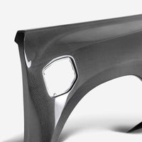 Seibon 2022 Nissan Frontier MB-Style Carbon Bedsides Fibers Pair (2in rise 4in Wider) - Burkken Auto Parts